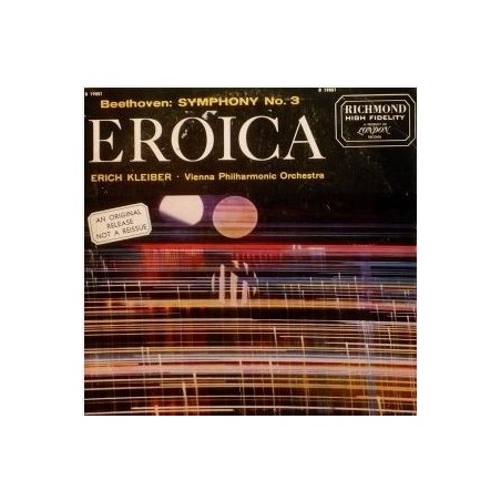 Beethoven Ludwig van-Erich Kleiber ‎– Symphony No. 3 "Eroica" | B 19051