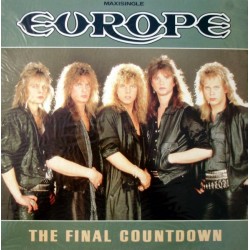Europe‎– The Final Countdown |1986     Epic ‎– EPC A 12.7127 -Maxi-Single
