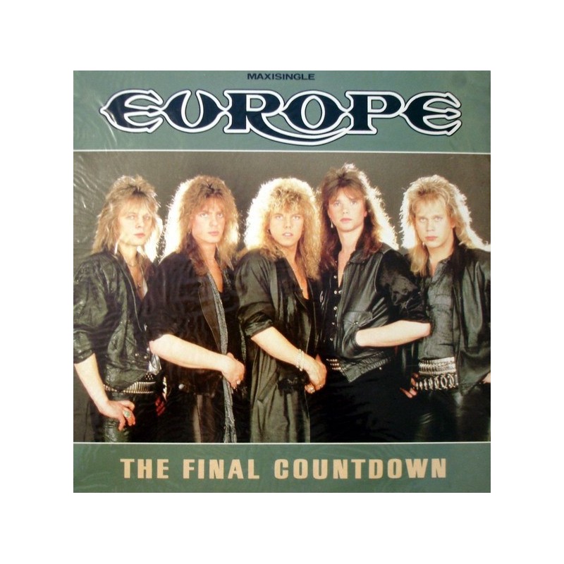 Europe– The Final Countdown |1986 Epic – EPC A 12.7127 -Maxi-Single Europe– The Final Countdown |1986 Epic – EPC A 12.7127 -Maxi-Single