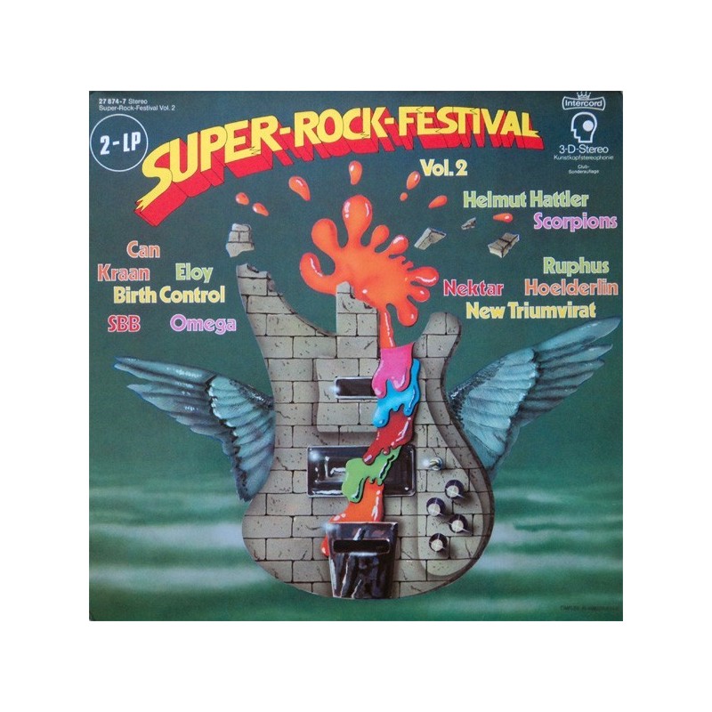 Various – Super-Rock-Festival Vol.2|1979 Intercord – 27 874-7 Various – Super-Rock-Festival Vol.2|1979 Intercord – 27 874-7