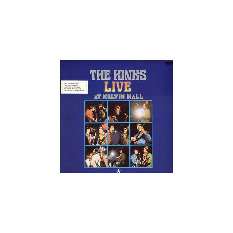 Kinks ‎The – Live At Kelvin Hall|1980       Zafiro ‎– ZL-502