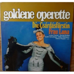 Goldene Operette- Luise Camer....– Die Csardasfürstin/ Frau Luna | Telefunken ‎– 6.21245 AF
