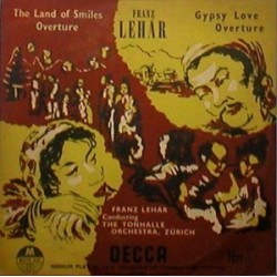 LehárFranz - Gypsy Love - Overture- Land of Smiles|DECCA LW 5071