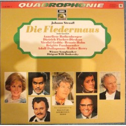 Strauss Johann-Die Fledermaus- Grosser Querschnitt |1972    Electrola 	1 C 061-28 823 Q