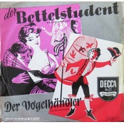 Millöcker Carl  / Carl Zeller ‎– Der Bettelstudent / Der Vogelhändler | Decca ‎– LF 1517 - 10"-Vinyl
