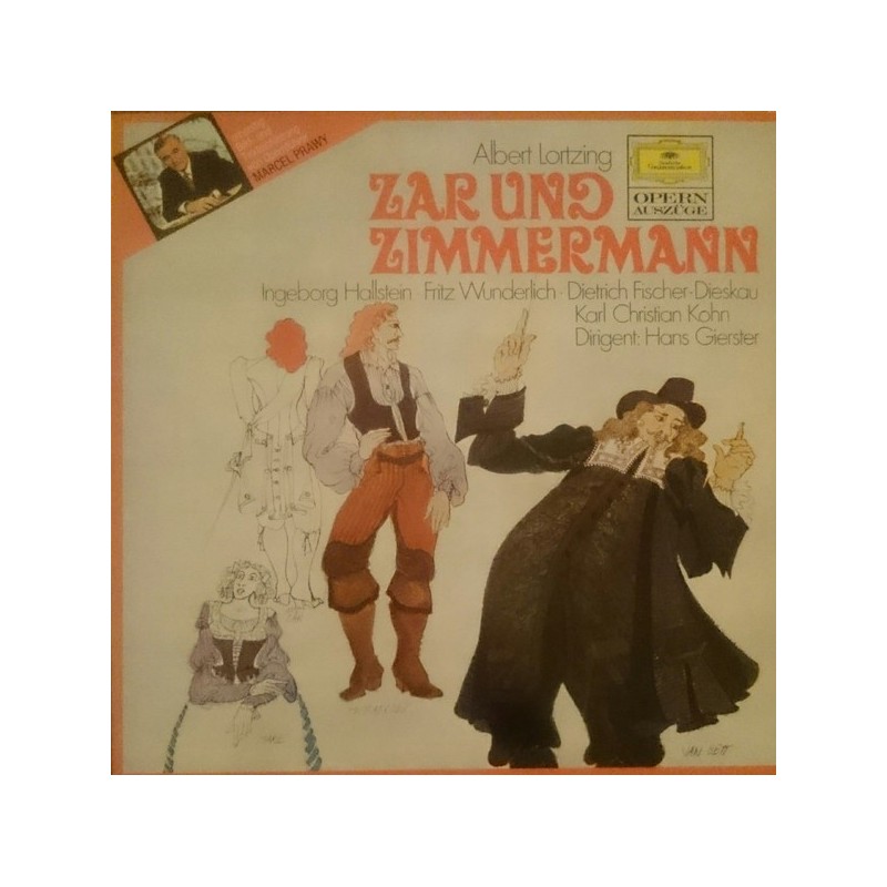 Lortzing ‎ Albert – Zar Und Zimmermann | Deutsche Grammophon ‎– 2537 004