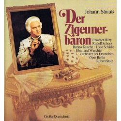 Strauß Johann  -Der Zigeunerbaron (  Querschnitt) - Rudolf Schock, Benno Kusche...Robert Stolz |Ariola ‎– 32 613 -Club Edition‎