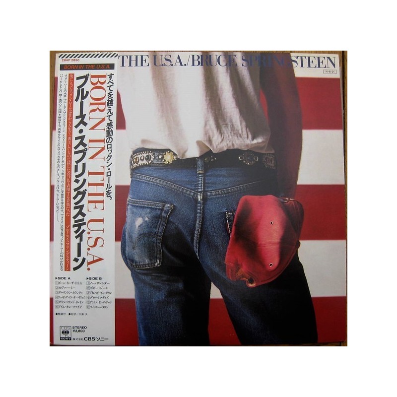 Springsteen Bruce ‎– Born In The U.S.A.|1984    CBS/Sony ‎– 28AP 2850-Japan Press