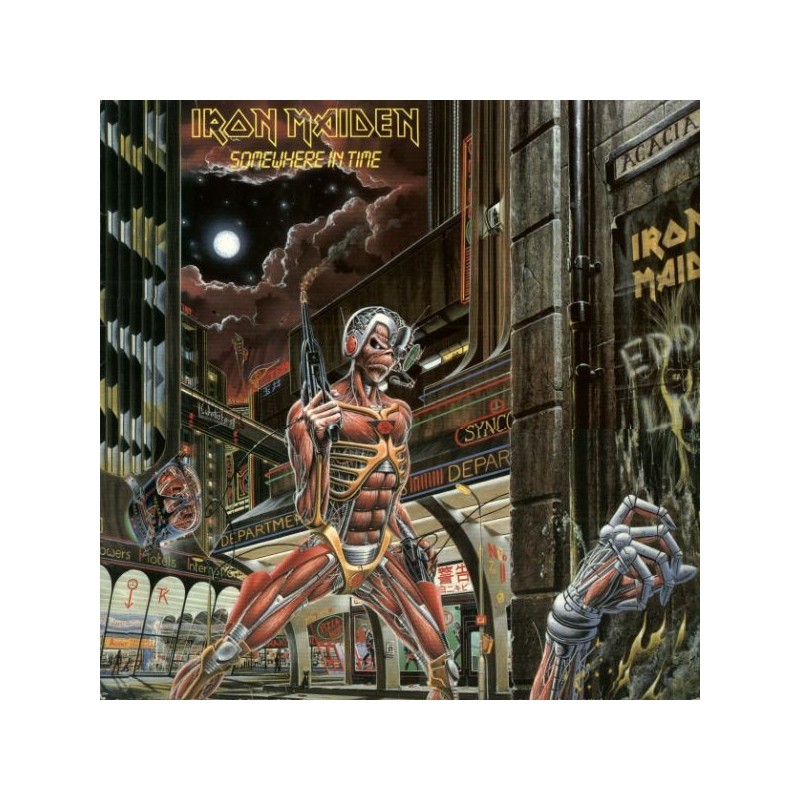 Iron Maiden ‎– Somewhere In Time|1986    EMI 064-2405971