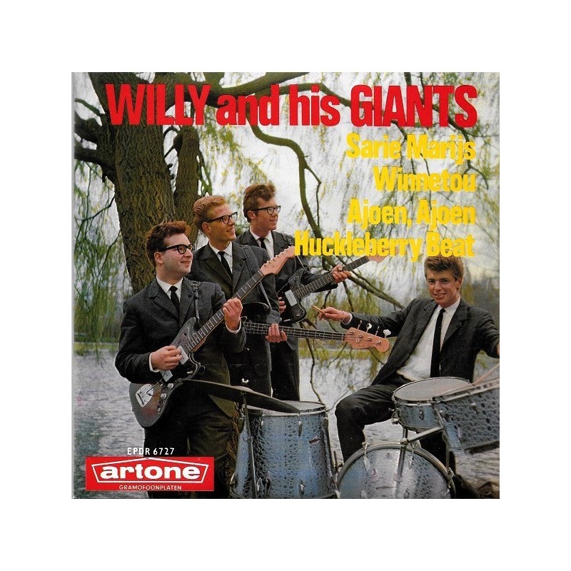 Willy And His Giants ‎– Sarie Marijs|1963     Artone ‎– EPDR 6727