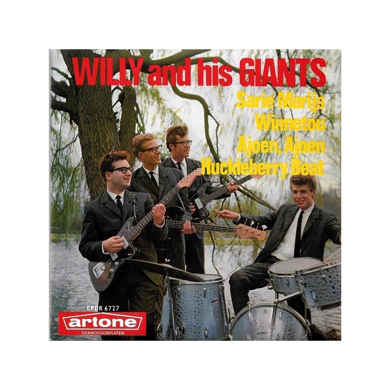 Willy And His Giants – Sarie Marijs|1963 Artone – EPDR 6727 Willy And His Giants – Sarie Marijs|1963 Artone – EPDR 6727