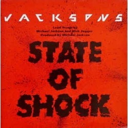 Jacksons‎– State Of Shock|1984      Epic ‎– A-4431-Single