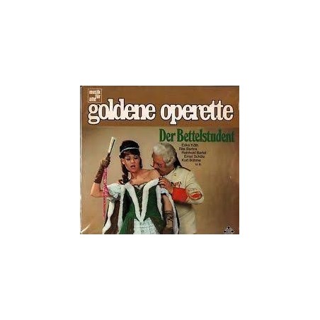 Millöcker Carl - Der Bettelstudent - gr.Querschnitt-Goldene Operette |NT 730