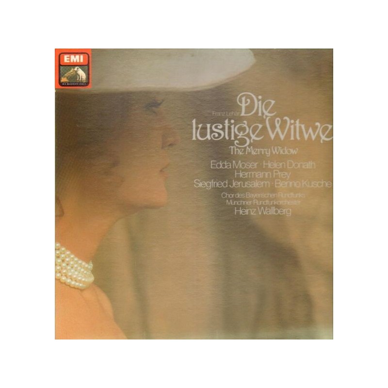 Lehár Franz- Die lustige Witwe-Edda Moser, Hermann Prey.... |1974     EMI ‎– 1C 157-45 780/81