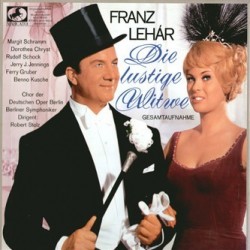 Lehár Franz-Die Lustige Witwe-Rudolf Schock...Berliner Symphoniker-Robert Stolz| Marcato ‎– 75 445