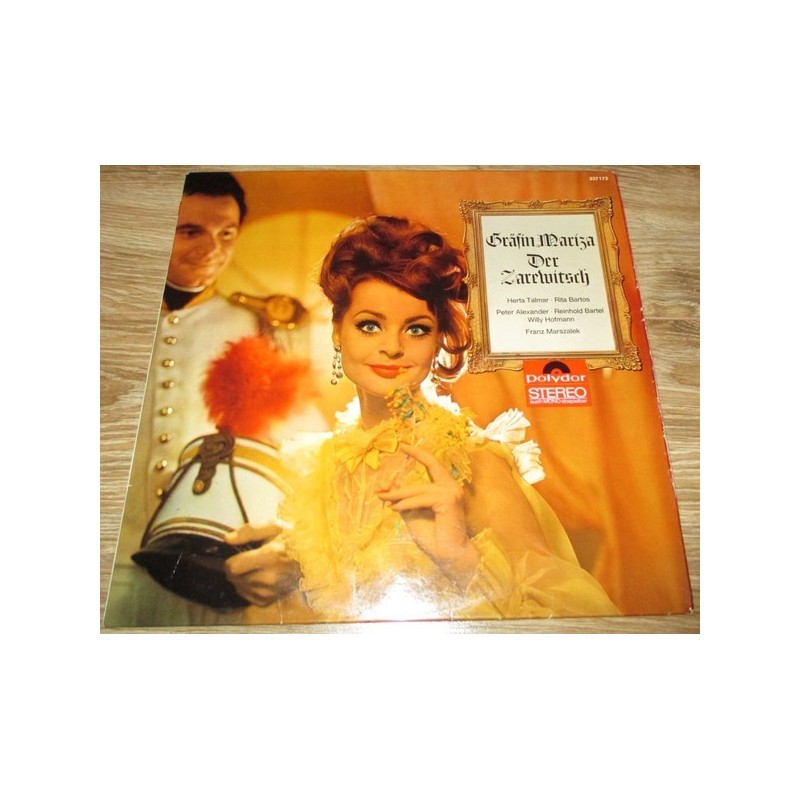 Kalman-Lehar- Grafin Mariza / Der Zarewitsch-Franz Marszalek, Peter Alexander... | Polydor – 237173 Kalman-Lehar- Grafin Mariza / Der Zarewitsch-Franz Marszalek, Peter Alexander... | Polydor – 237173