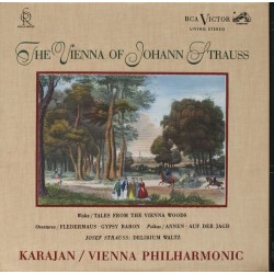 Karajan / Vienna Philharmonic ‎– The Vienna Of Johann Strauss |1959     RCA Victor Red Seal ‎– LDS 2346
