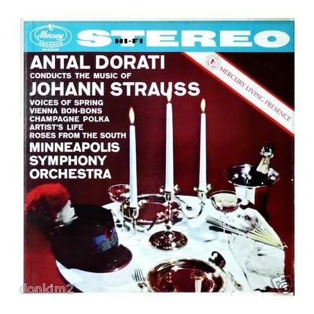 Strauss Johann-Music Of Johann Strauss- Antan Dorati|1958    Mercury Living Presence ‎– SR-90008
