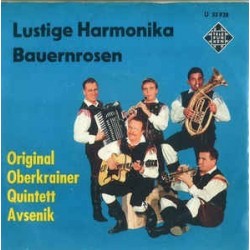 Original Oberkrainer Quintett Avsenik ‎– Lustige Harmonika|Telefunken ‎– U 55 928-Single