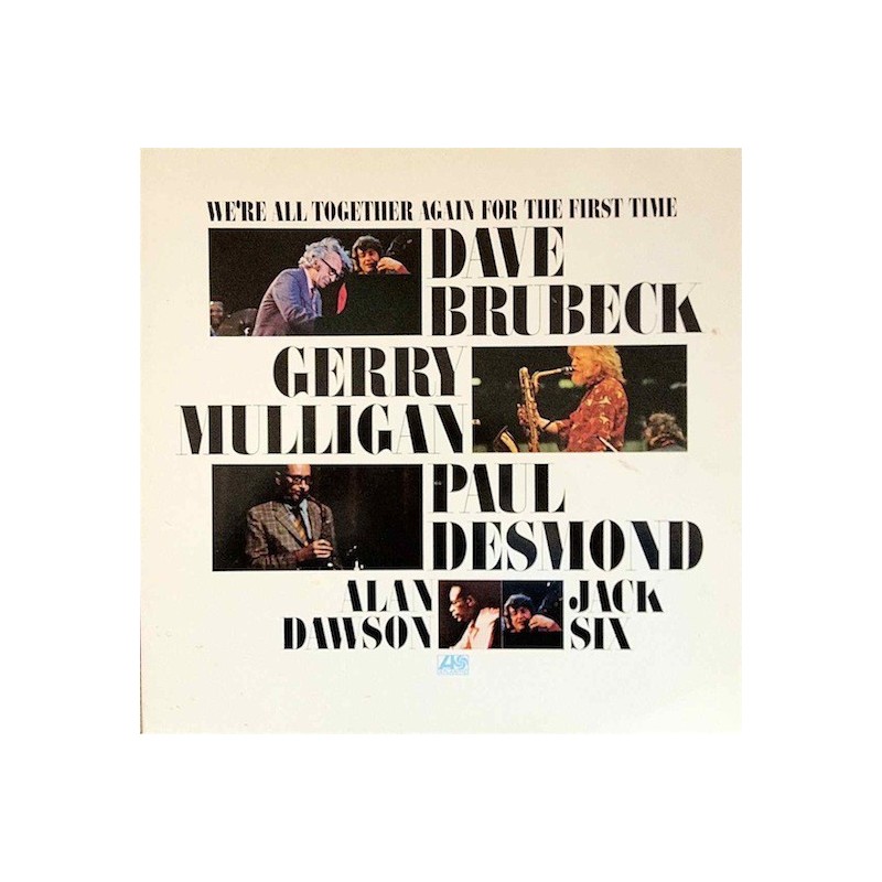 Brubeck ‎Dave – We're All Together Again For The First Time|1973    Atlantic ‎– ATL 40 489