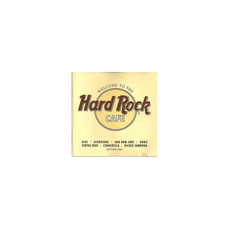 Various ‎– Welcome To The Hard Rock Cafe| 1992      Mercury ‎– 512 444-1