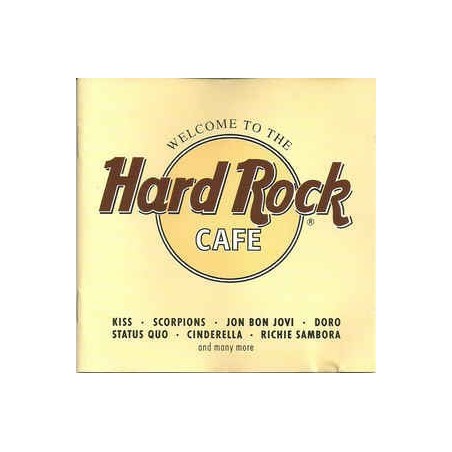 Various ‎– Welcome To The Hard Rock Cafe| 1992      Mercury ‎– 512 444-1