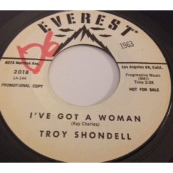 Shondell Troy ‎– I've Got A Woman|Everest ‎– 2018-Promo-Single