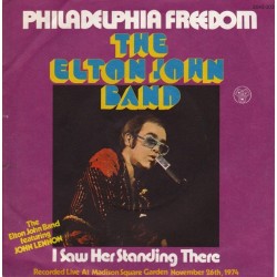 John Elton Band ‎– Philadelphia Freedom|1975      DJM Records ‎– 2043 003-Single