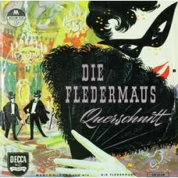 Strauß  Johann - Die Fledermaus- Querschnitt - Clemens Krauss / Chor Der Wiener Staatsoper| Decca ‎– LW 5138 -10´´Vinyl