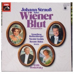 Strauss Johann-  Wiener Blut-Boskovsky, Rothenberger, Gedda... |EMI 34517 Club Edition-Quadrophonie