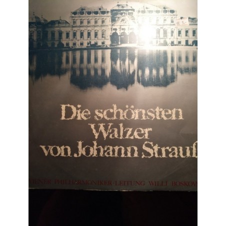Strauß Johann - Die Schönsten Walzer  -Willi Boskovsky, Wiener Philharmoniker | Fono-Ring ‎– SFGLP 78192
