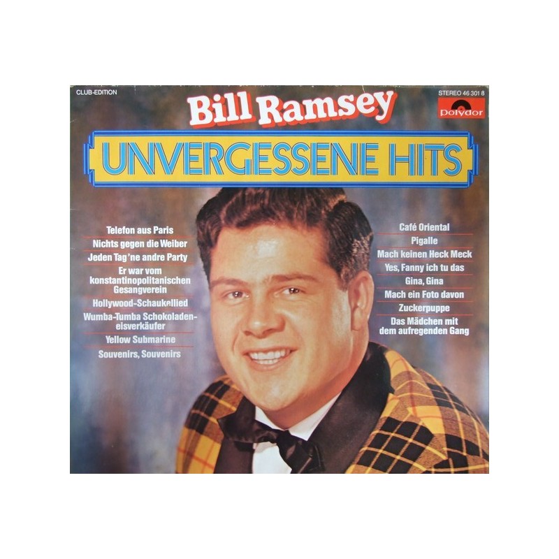 Ramsey Bill ‎– Unvergessene Hits|1979     Polydor ‎– 46 301 8