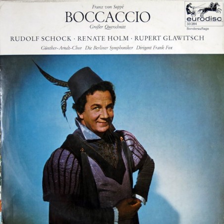 Suppé von Franz-Boccaccio (Großer Querschnitt)  Rudolf Schock, Renate Holm...   |Eurodisc 60003