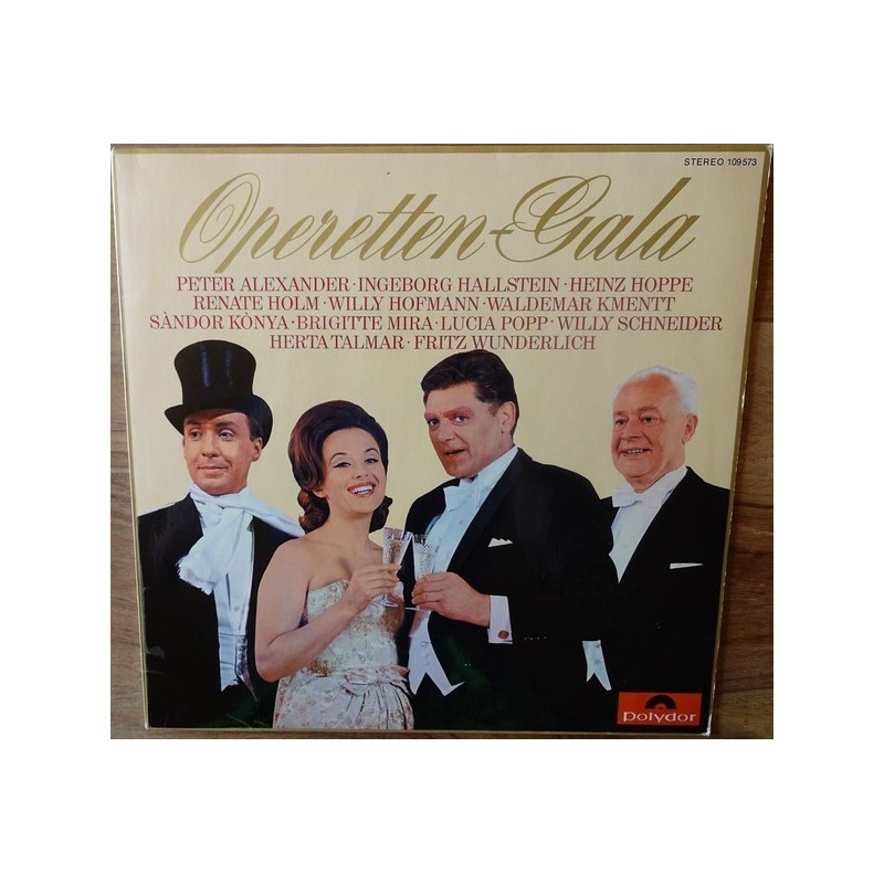 Various Artists-Operetten-Gala|Polydor – 109 573 Various Artists-Operetten-Gala|Polydor – 109 573