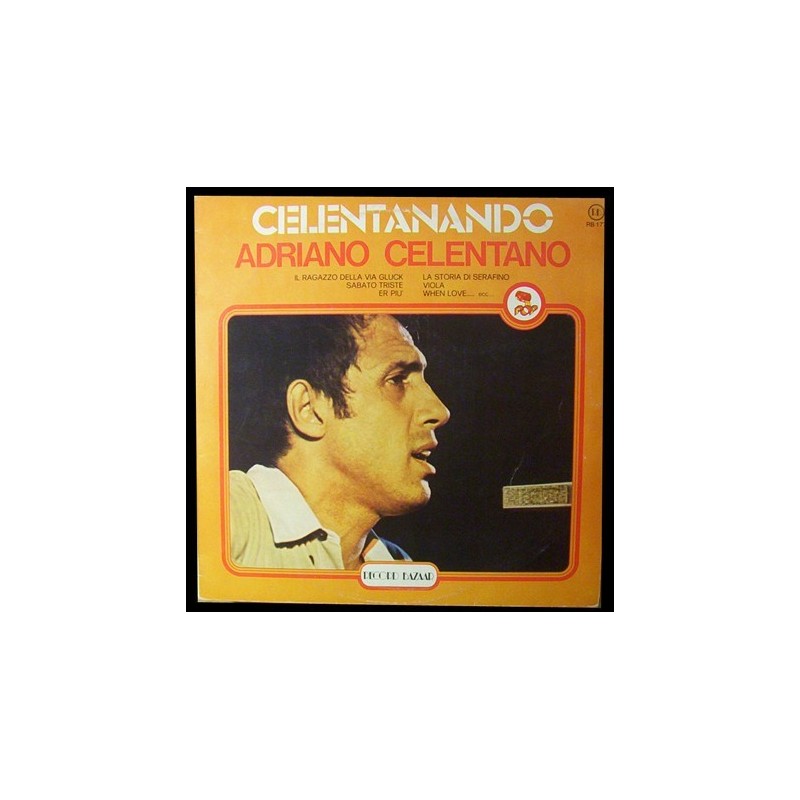 Celentano Adriano ‎– Celentanando|1978     Record Bazaar ‎– RB 177