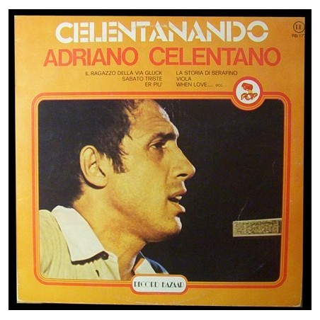 Celentano Adriano ‎– Celentanando|1978     Record Bazaar ‎– RB 177