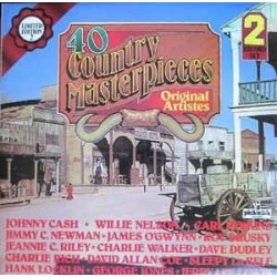 Various ‎– 40 Country Masterpieces|Pickwick ‎– PLD 8002