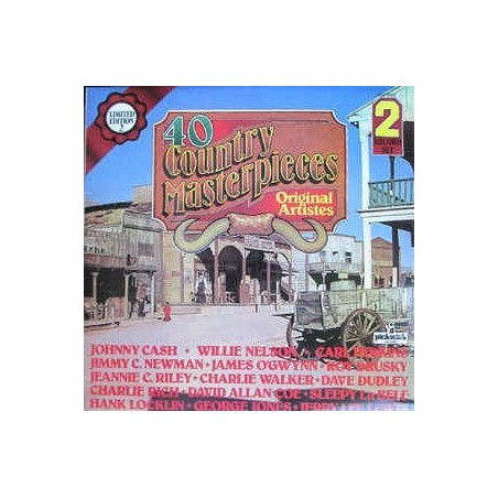 Various ‎– 40 Country Masterpieces|Pickwick ‎– PLD 8002