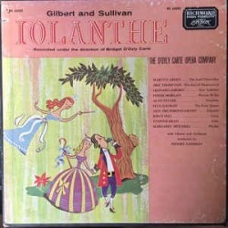 Gilbert & Sullivan‎– Iolanthe -D'Oyly Carte Opera Company|1976    Richmond ‎– RS 62005