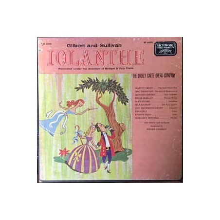 Gilbert & Sullivan‎– Iolanthe -D'Oyly Carte Opera Company|1976    Richmond ‎– RS 62005