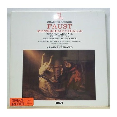 Gounod Charles- Faust -Caballe/Aragall/Lombard| Erato/RCA ZL 30556-4 LP-Box
