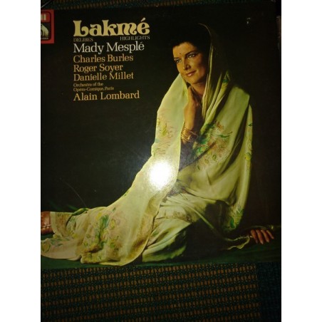 Delibes Leo– Lakmé (Highlights)|1984   HMV– EG 29 0160 1