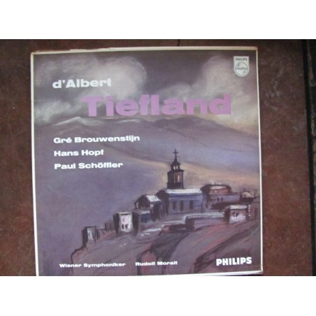 D'Albert Eugen ‎– Tiefland-Hans Hopf, Paul Schoffler|1957      Philips ‎– A 00413/14 L