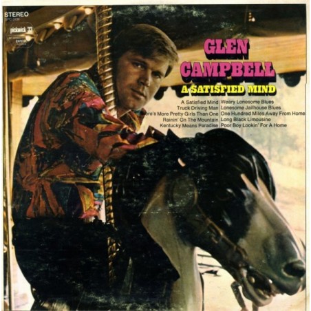 Campbell ‎Glen – A Satisfied Mind|1971    Pickwick ‎– SPC-3134