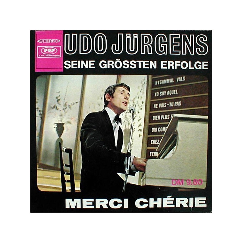 Jürgens ‎Udo – Seine Größten Erfolge / Merci Chérie|1967     Pop Schallplatten ‎– ZS 10130