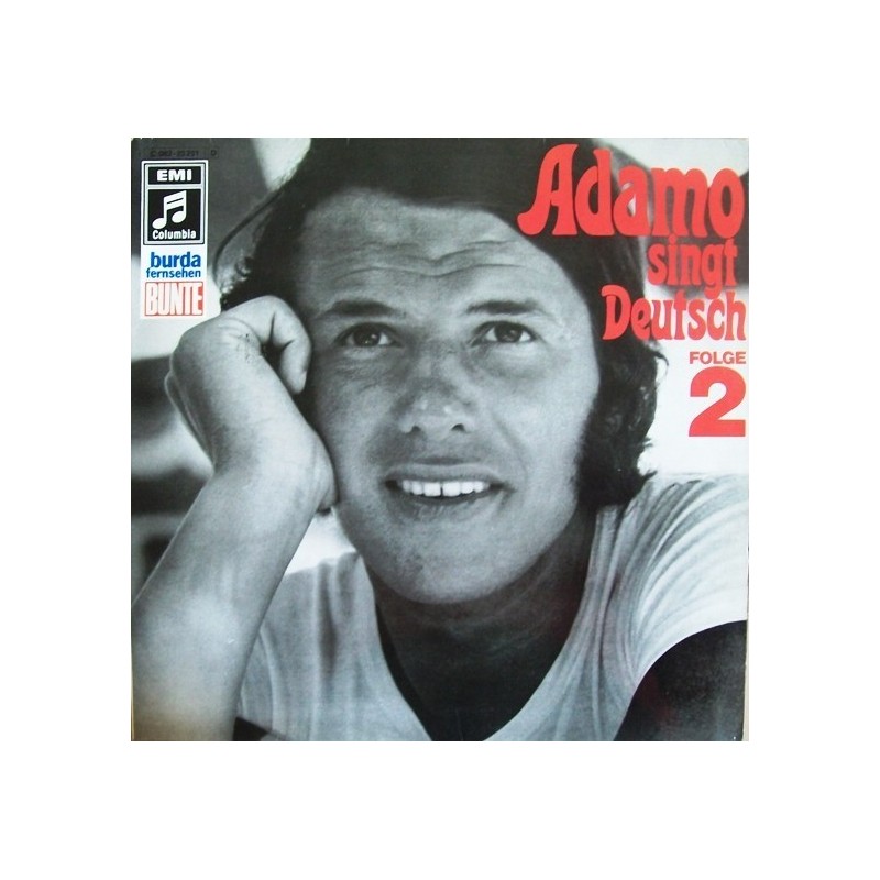 Adamo ‎– Adamo Singt Deutsch Folge 2|Columbia ‎– 1 C 062-23 251 D