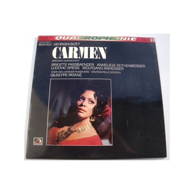 Bizet Georges-Carmen, Herbert Von Karajan,, Agnes Baltsa, José Carreras, Katia Ricciarelli..|1984 DG 413 322-1 Bizet Georges-Carmen, Herbert Von Karajan,, Agnes Baltsa, José Carreras, Katia Ricciarelli..|1984 DG 413 322-1