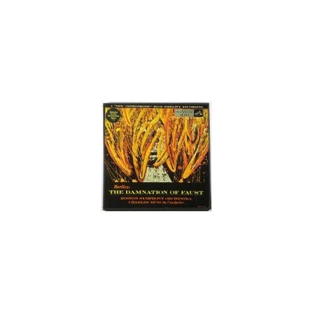 Berlioz ‎Hector – The Damnation Of Faust-Boston Symphony Orchestra, Charles Munch|RCA Victor ‎– LM-6114