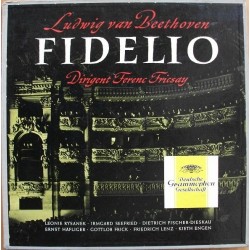 Beethoven Ludwig van ‎– Fidelio-Leonie Rysanek- Dietrich Fischer-Dieskau-Ferenc Fricsay| 1963   DG – 138 390/91 SLPM