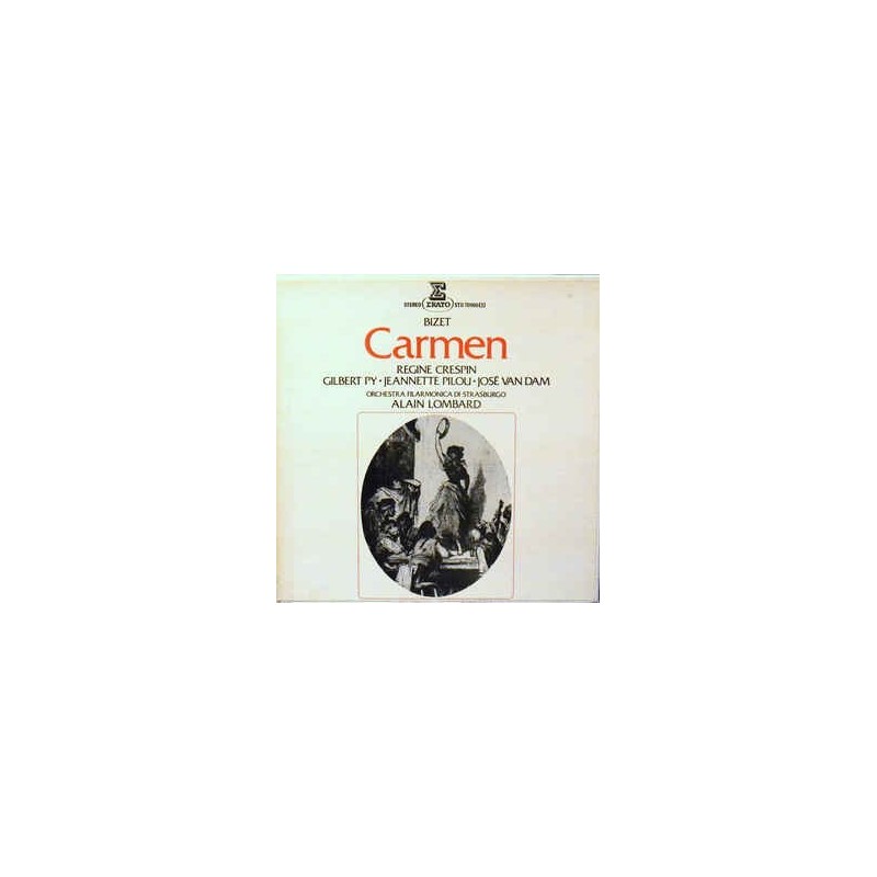 Bizet Georges – Carmen-Régine Crespin, Gunter Wagner|1970 Erato – STU 70900 Bizet Georges – Carmen-Régine Crespin, Gunter Wagner|1970 Erato – STU 70900